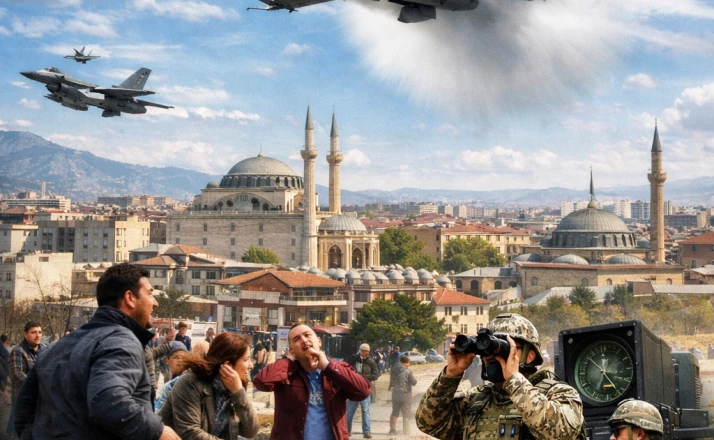 Patlama sesi Konyalıları korkuttu, sebebi kısa sürede belli oldu