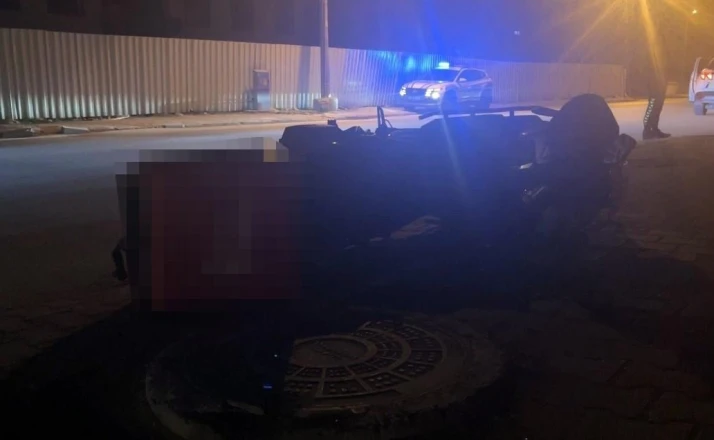 Polisten kaçan motosikletli kuryeden uyuşturucu çıktı