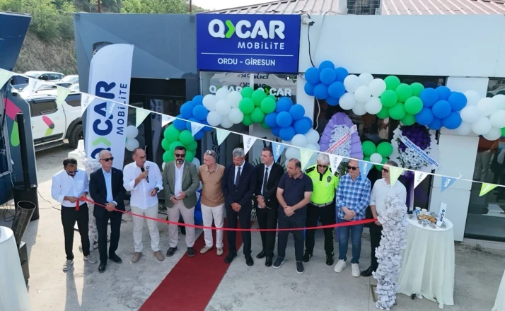 QCAR Mobilite, yeni şubesi Ordu-Giresun’u hizmete açtı 
