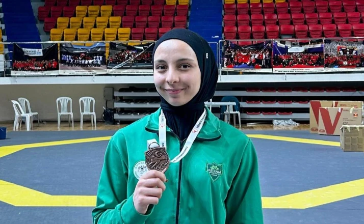 Saliha Bağçeci Türkiye'de 3. oldu