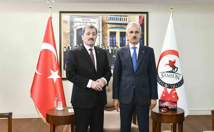 Samsun Valisi Tavlı: "Ulaşımın Yüzyılı’nda Türkiye hızlandı, Samsun da hızlanıyor"
