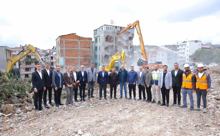 Samsun’da kentsel dönüşümün 2. ve 3. etabı başladı
