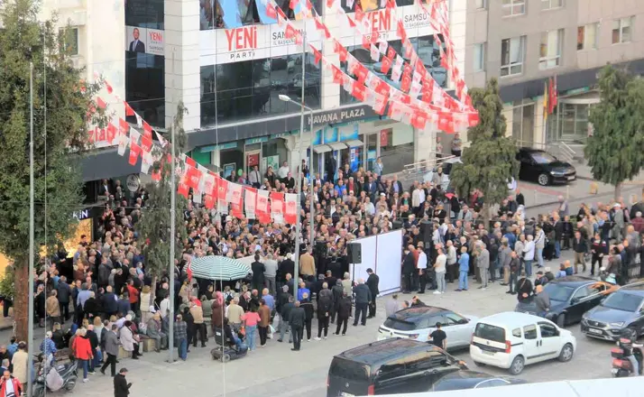 Samsun’da Yeni Parti İl Başkanlığı binası açıldı
