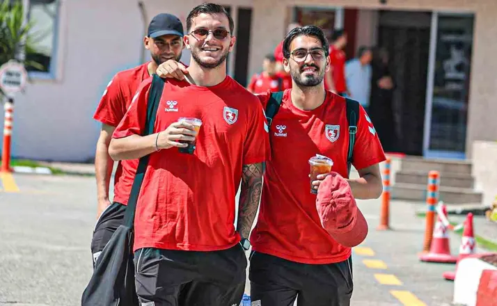 Samsunspor, Kocaelispor maçı hazırlıklarını tamamladı
