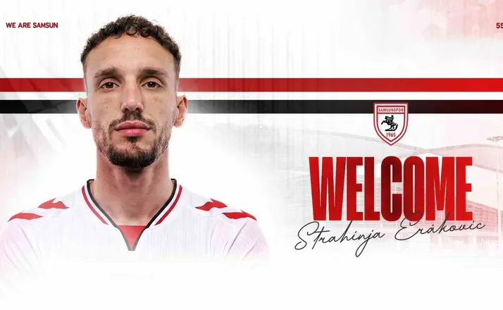 Samsunspor, Sırp milli stoper Erakovic’i kiraladı
