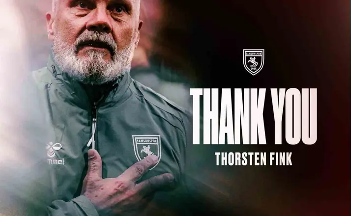 Samsunspor’dan Thorsten Fink açıklaması

