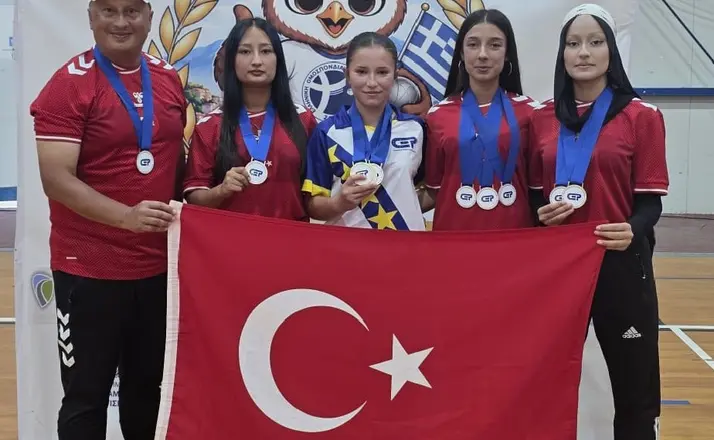 Samsunsporlu Yağmur Tosun Avrupa şampiyonu
