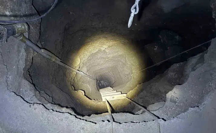 Şanlıurfa’da define için evde 25 metrelik kaçak kazı yapan 2 kişi gözaltına alındı
