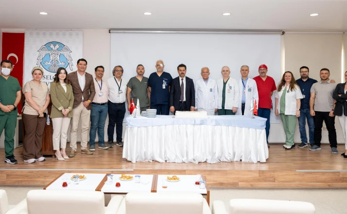 Selçuk Tıp’ta Robotik Cerrahi ile 300. ameliyat yapıldı