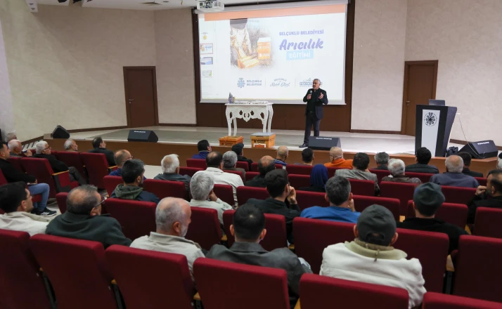 Selçuklu’da arıcılık eğitimi ve hibe desteği sürüyor