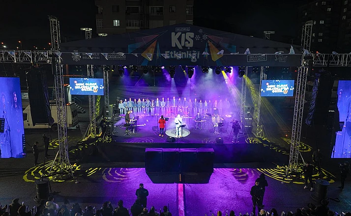 Selçuklu’da binlerce genç kış etkinliğinde buluştu