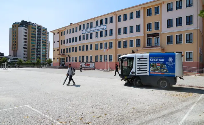 Selçuklu’daki tüm okullar yeni eğitim dönemine hazırlandı