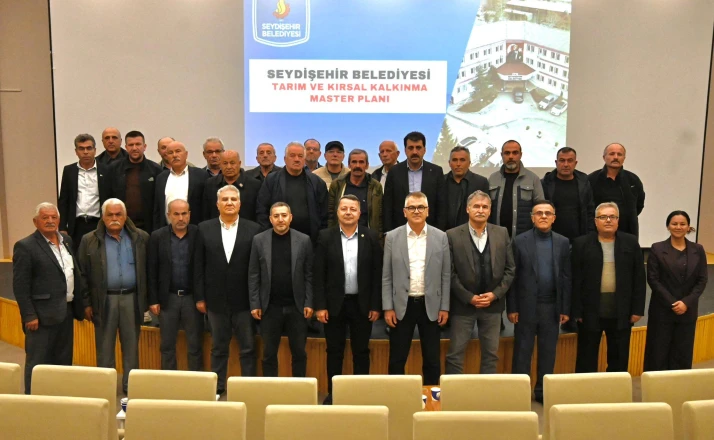 Seydişehir'de Tarımsal Sulama Ele Alındı