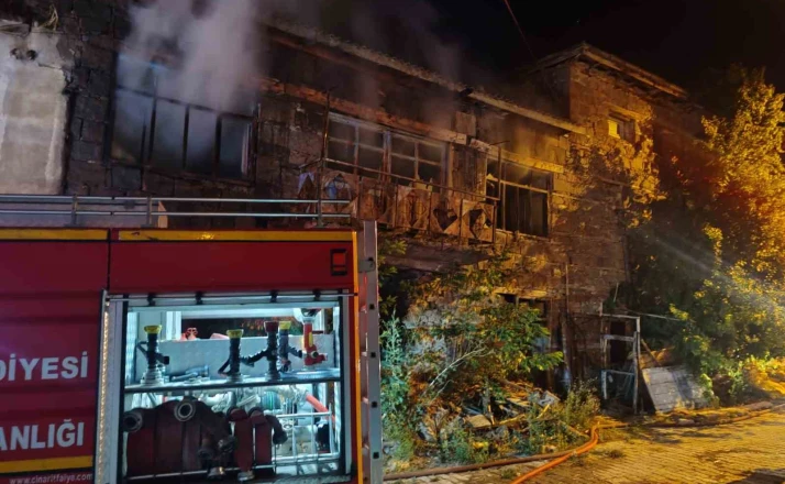 Seydişehir’de müstakil evde yangın paniği