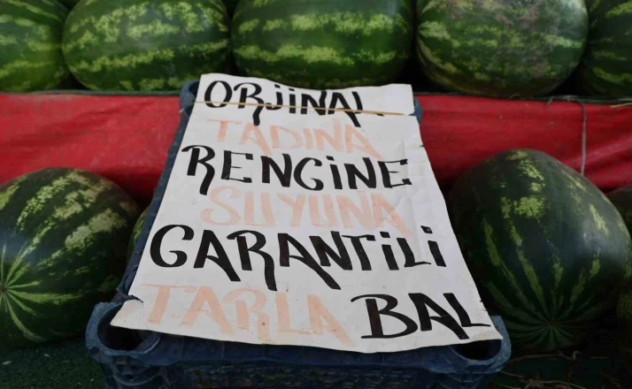 Sıcaklarda tercih karpuz oldu 
