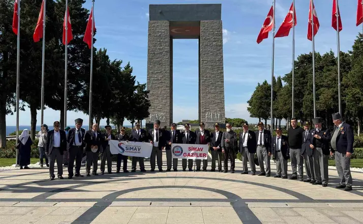 Simavlı Gaziler Çanakkale’de

