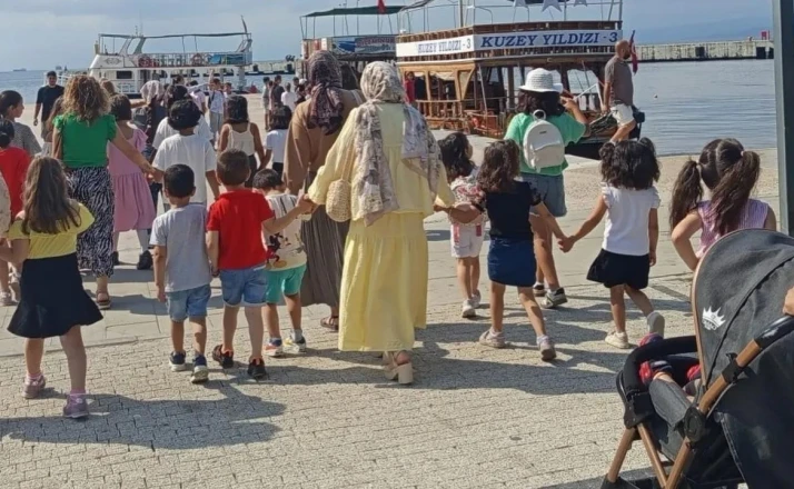 Sinop’ta devlet korumasındaki çocuklara özel etkinlik 