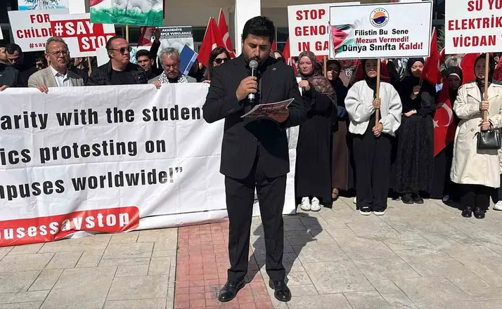 Sinop’ta Filistin’e destek programı düzenlendi
