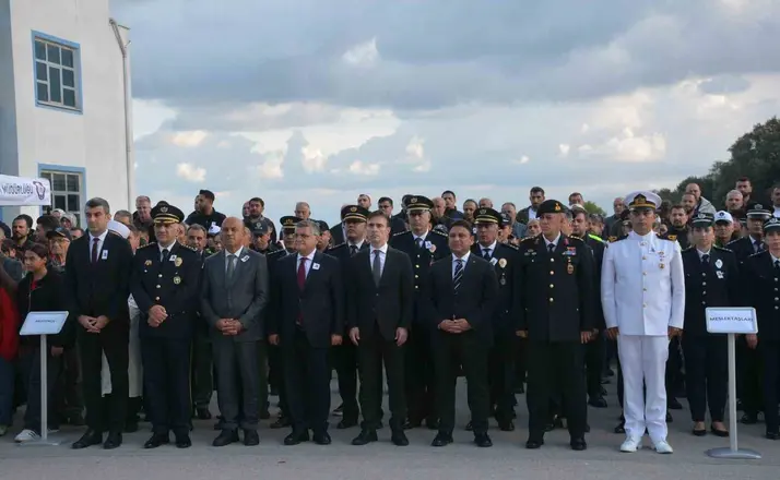 Sinop’ta gazi polis memuru Numan Şen için tören düzenlendi
