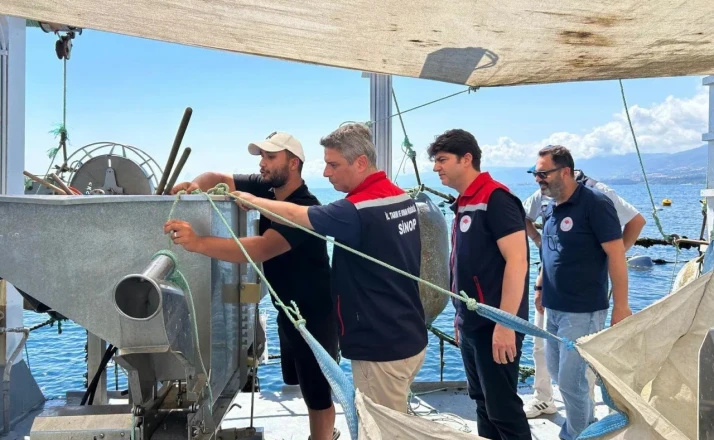 Sinop’ta su ürünleri üretimine yakın takip 