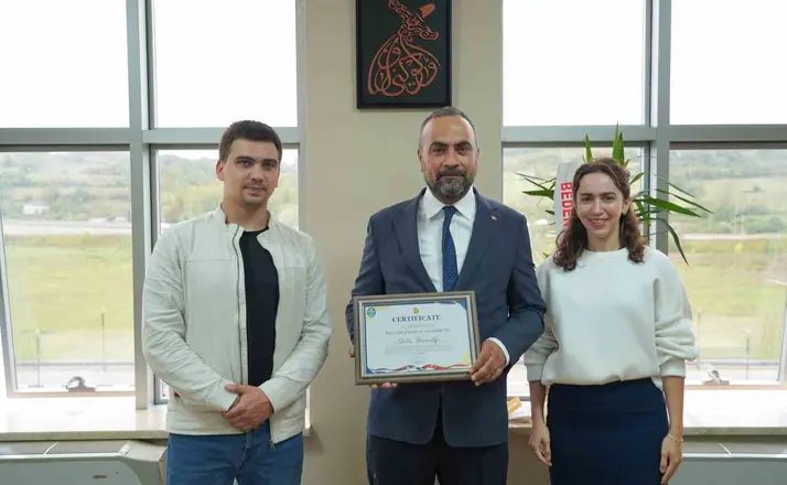 Sırbistan Djuka Dinic İzci Kulübü’nden BARÜ’ye proje teşekkürü
