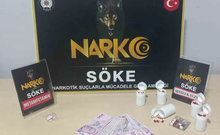 Söke ve Kuşadası’nda uyuşturucu madde ele geçirildi
