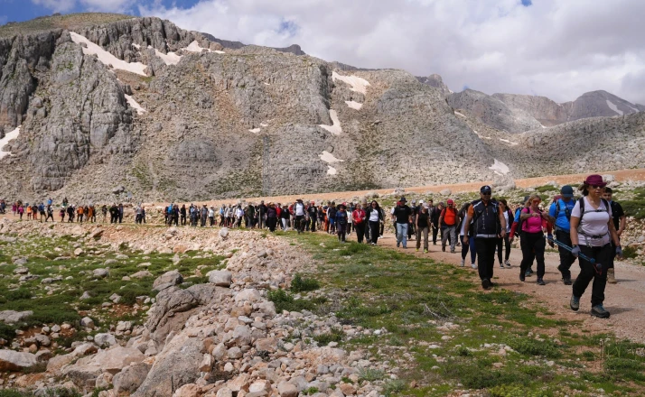 Sultan Keykubat'ın fetih yolunda 3. Alanya Keykubad Göç ve Kervan Yolu yürüyüşü