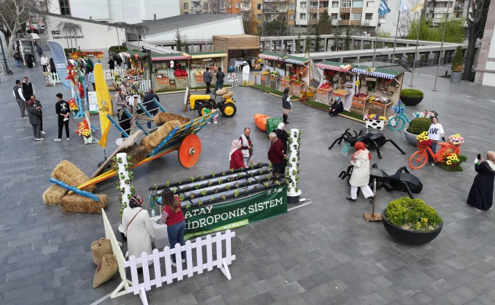 Tarım Haftasına özel stantlara yoğun ilgi