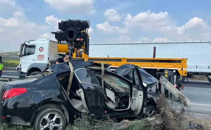 Tarsus’ta trafik kazası, 1 ölü
