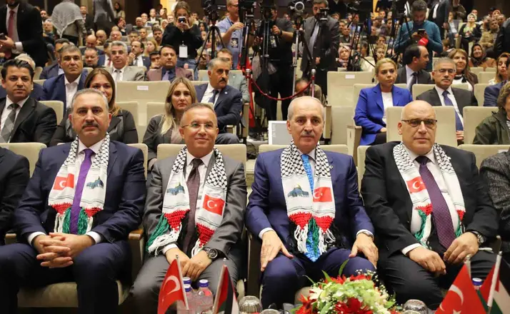 TBMM Başkanı Numan Kurtulmuş: "Filistin özgür olana kadar büyük kurtuluş mücadelesine destek vermeye devam edeceğiz"
