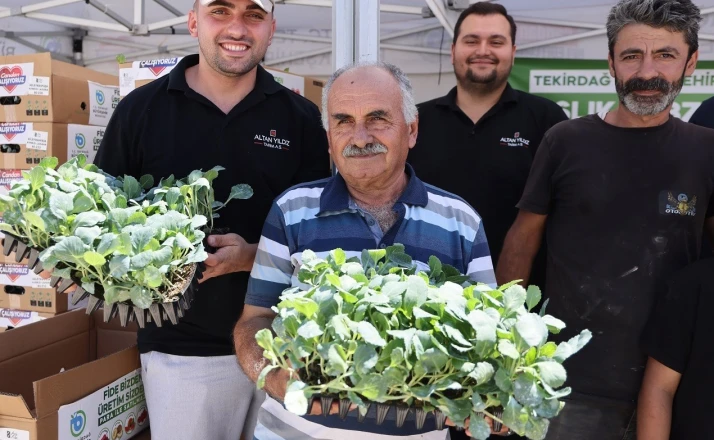 Tekirdağ’da üreticiye kışlık sebze desteği: 104 bin fide dağıtılıyor 