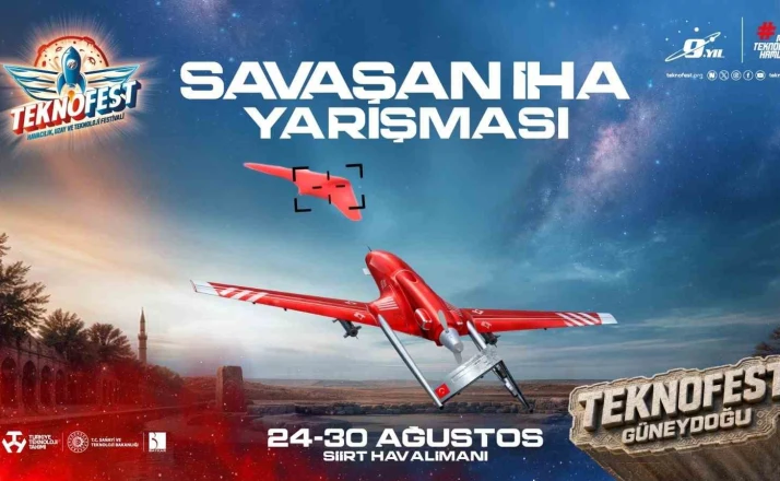 TEKNOFEST 2026’da İHA’lar gökyüzünde yarışacak: Savaşan İHA’lar Siirt’te final yapacak 