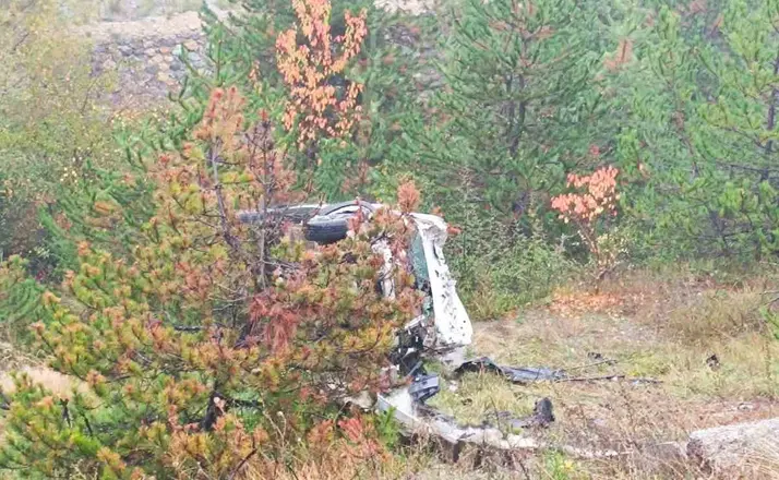 TEM Otoyolu’nda takla atan araçta 2 kişi hafif yaralandı
