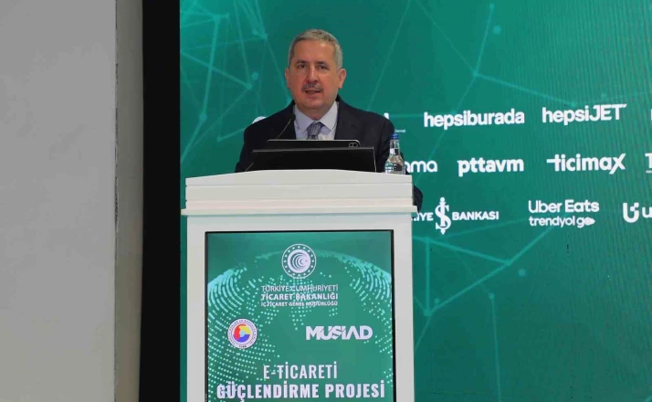 Ticaret Bakan Yardımcısı Gürcan: "E-ticaret hacmi 4,5 trilyon liraya ulaştı" 