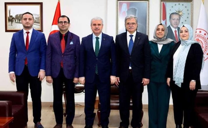 Ticaret İl Müdürlüğü’nden Vali Akın’a Nezaket Ziyareti