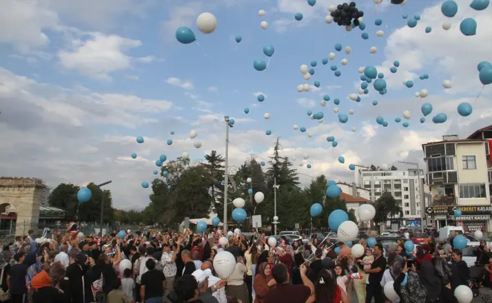 Toprak Kaan için bu kez umut balonları gökyüzüne yükseldi