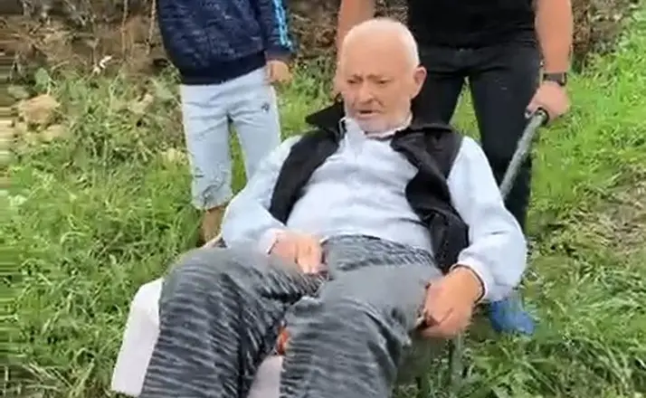 Trabzon’un Araklı ilçesinde diyaliz hastasının "yol" çilesi
