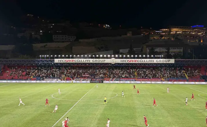 Trendyol 1. Lig: Mardin 1969 Spor: 0 - Kayserispor: 1
