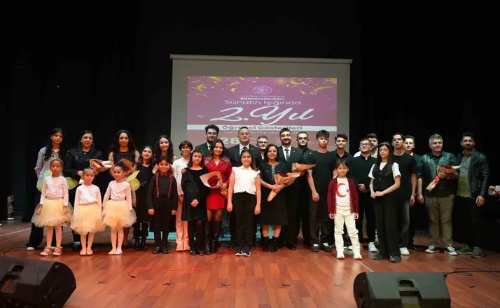 Turhal Belediyesi Konservatuvarı ikinci yılını konserle kutladı
