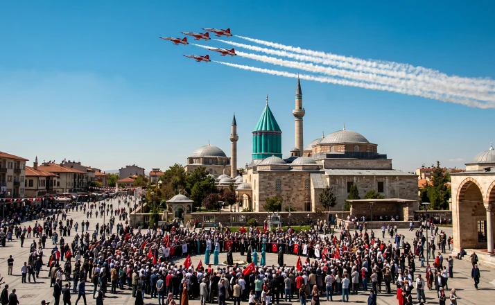 Türk Yıldızları Konya’nın kalbinde nefes kesecek