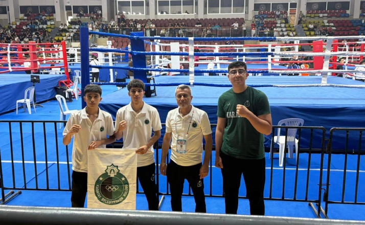 Türkiye Kick Boks Şampiyonası’nda Karatay’dan çifte başarı