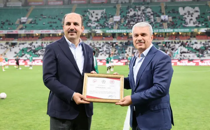 Türkiye’de bir ilk: Konya Stadyumu 'Erişilebilirlik Belgesi' aldı!