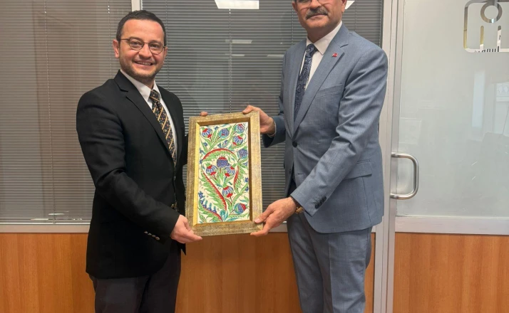 TV 42 Genel Yayın Yönetmeni Yaşar Toy’dan İnşaat Mühendisleri Odası Konya Şubesi’ne Ziyaret