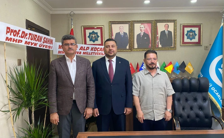 TV42'den Konya Ülkü Ocakları'na tebrik ziyareti