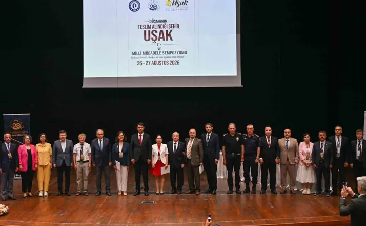 Uşak’ta Milli Mücadele sempozyumu gerçekleştirildi
