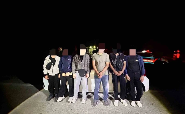 Uzunköprü’de 5 düzensiz göçmen yakalandı 