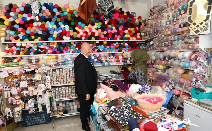 Vali Abdullah Küçük esnaflarla bir araya geldi
