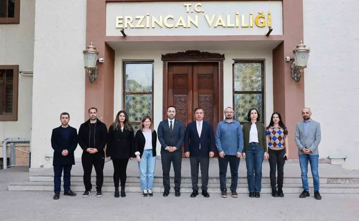 Vali Aydoğdu, İletişim Başkanlığı heyetini kabul etti
