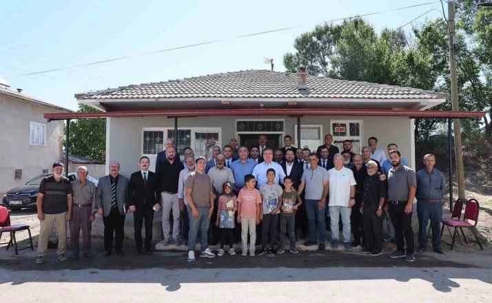 Vali Aydoğdu Soğukoluk köyünde vatandaşlarla buluştu 