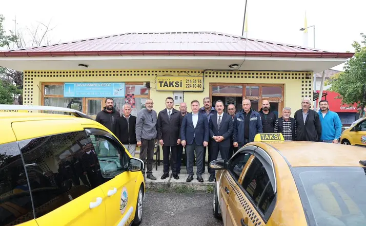 Vali Aydoğdu’dan taksici esnafına ziyaret
